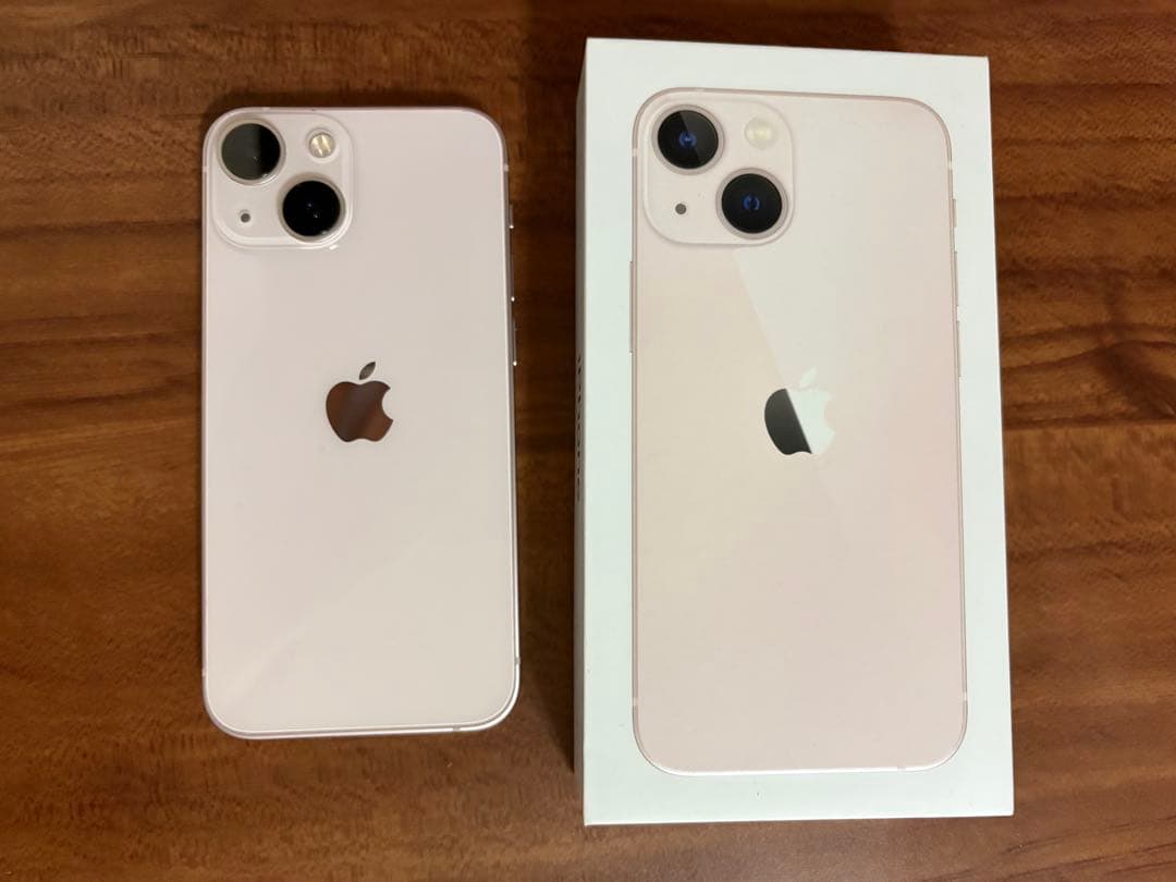 美品iPhone 13 mini ピンク　箱コード付き