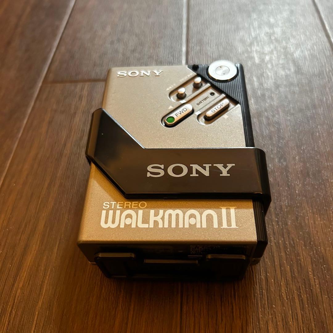 【希少・動作品】SONY WALKMAN II WM-2 初期型 日本製