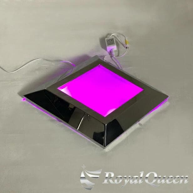 0578 菱形アンドン 鏡面 タイプ1 ドアアンドン ひし形 ダイヤ 行灯