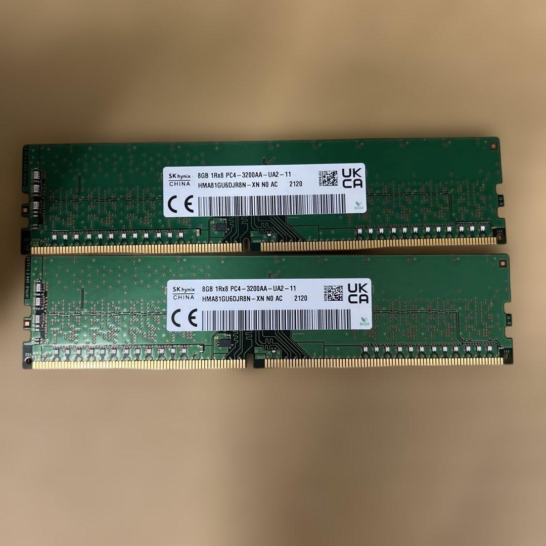 PCメモリー8GBと16GB 全38枚