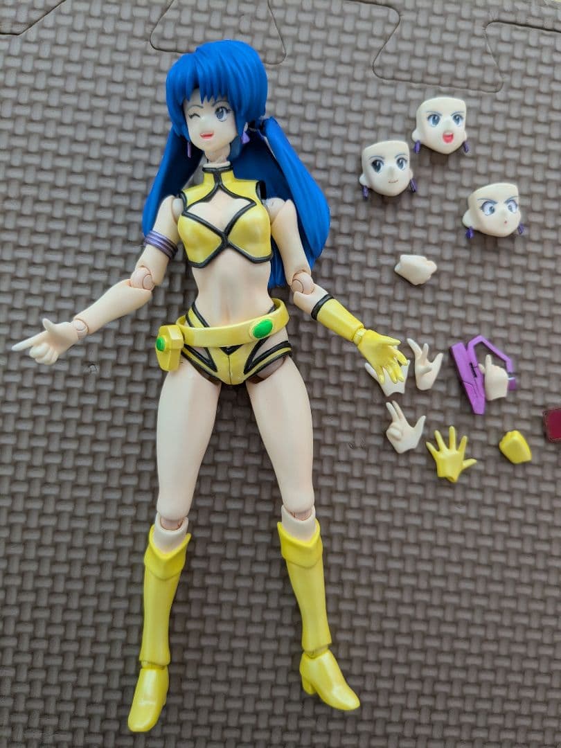 S君★1/12 可動 ダーティペア　ユリ　のみフィギュア