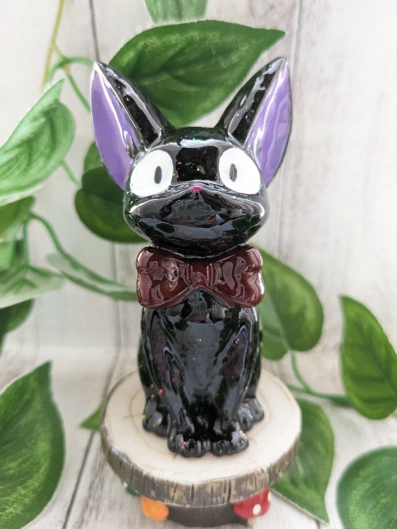 【やま】ひまわりカラーのお花ちゃん形オルゴナイト☆他８点