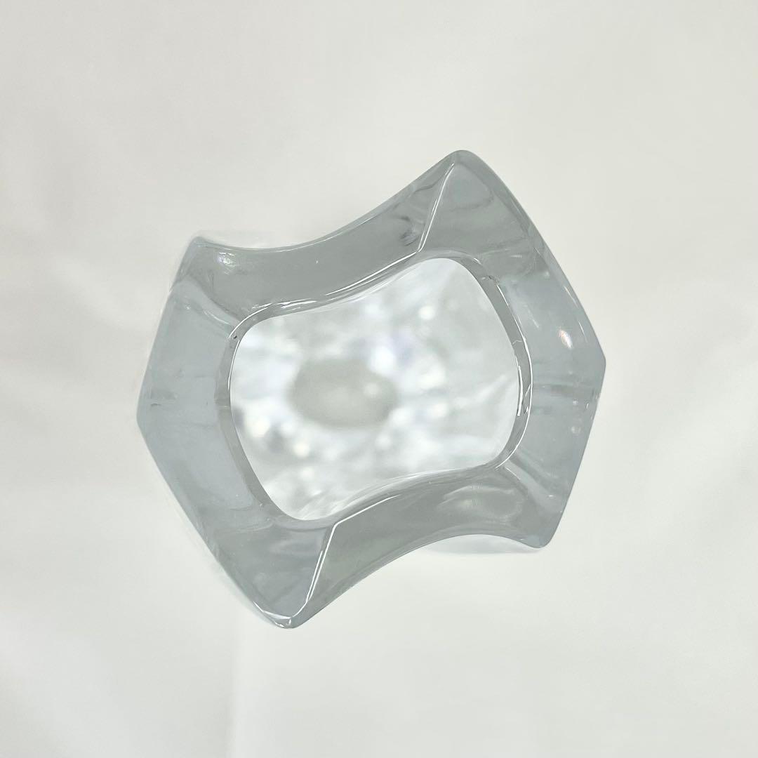 Baccarat バカラ RRigot フラワーベース クリスタル花瓶 (箱付)