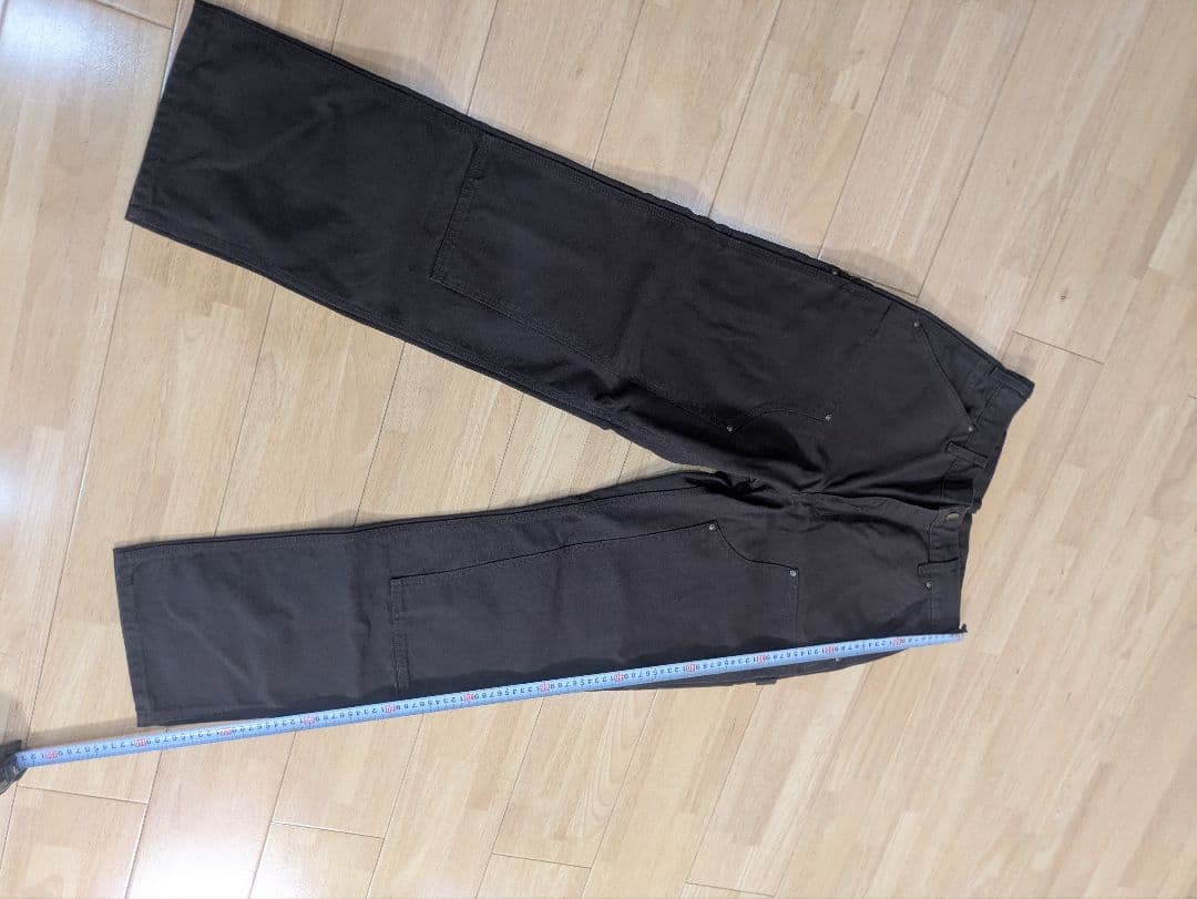 カーハートBNO136 32x32 ダブルニーペインターパンツ ダ―クブラウン