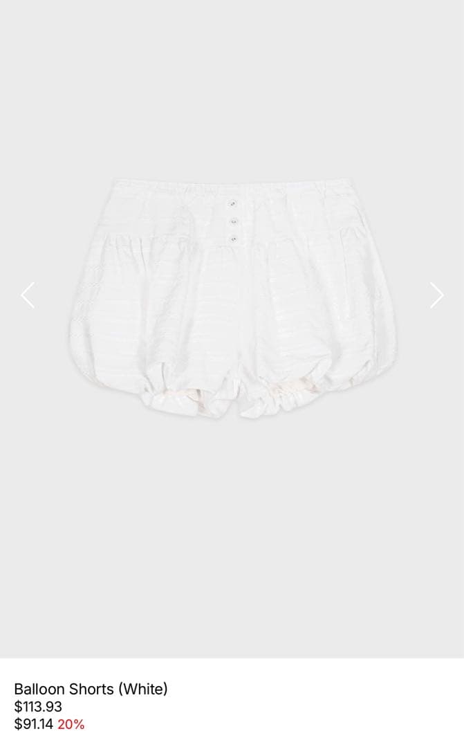 SINOON バルーンショーツ　M