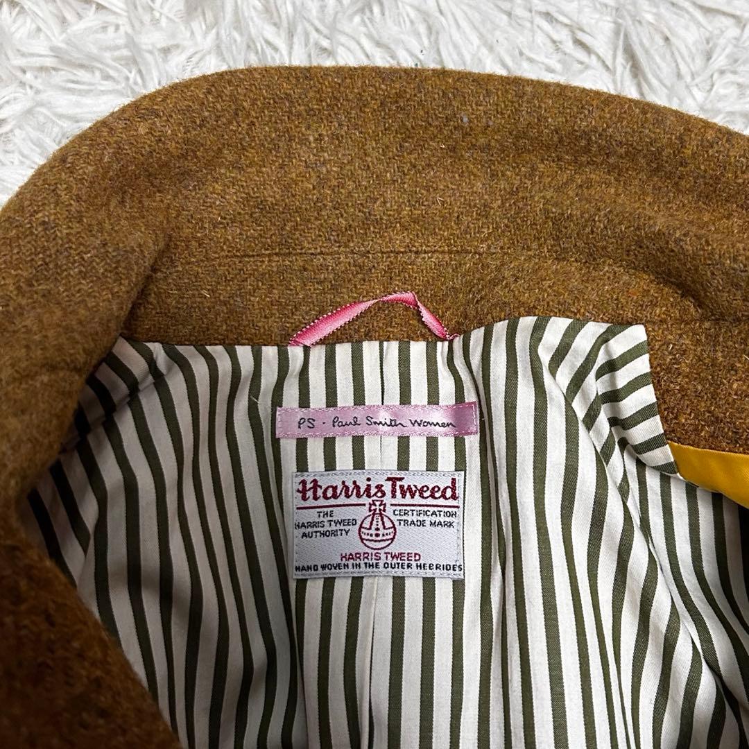極美品　PaulSmith ハリスツイード　テーラードジャケット　40 3ボタン