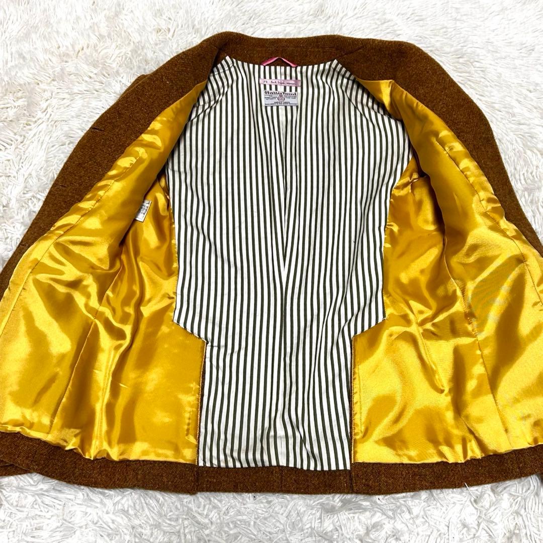 極美品　PaulSmith ハリスツイード　テーラードジャケット　40 3ボタン