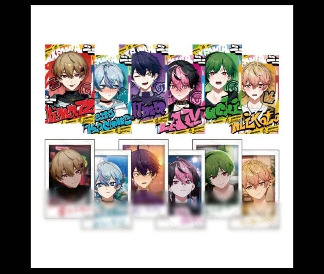 シクフォニ　暇72　ひまなつ　ブラックサンタ　チェキ　トレカ　カード　箔押し