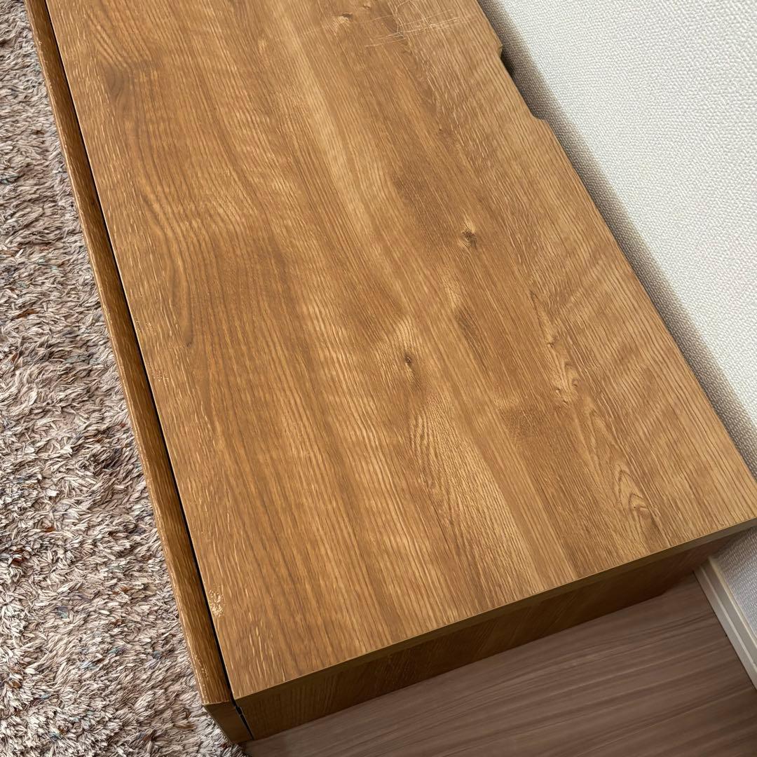 aiさま専用　LOWYA ロウヤ 日本製 ローテレビ台 木目調 収納 幅180