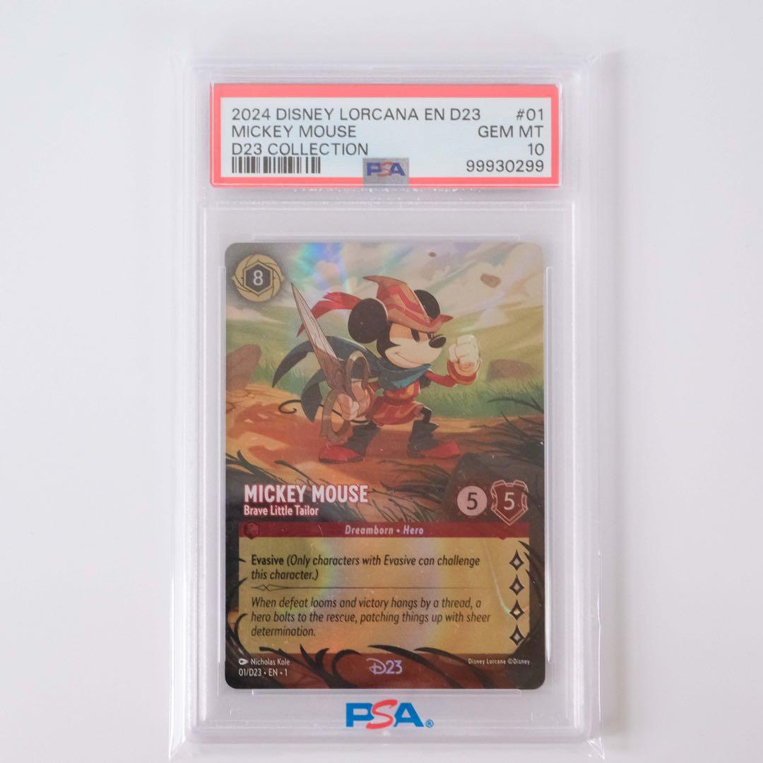 ディズニーロルカナ　ミッキーマウス　プロモ　 PSA10