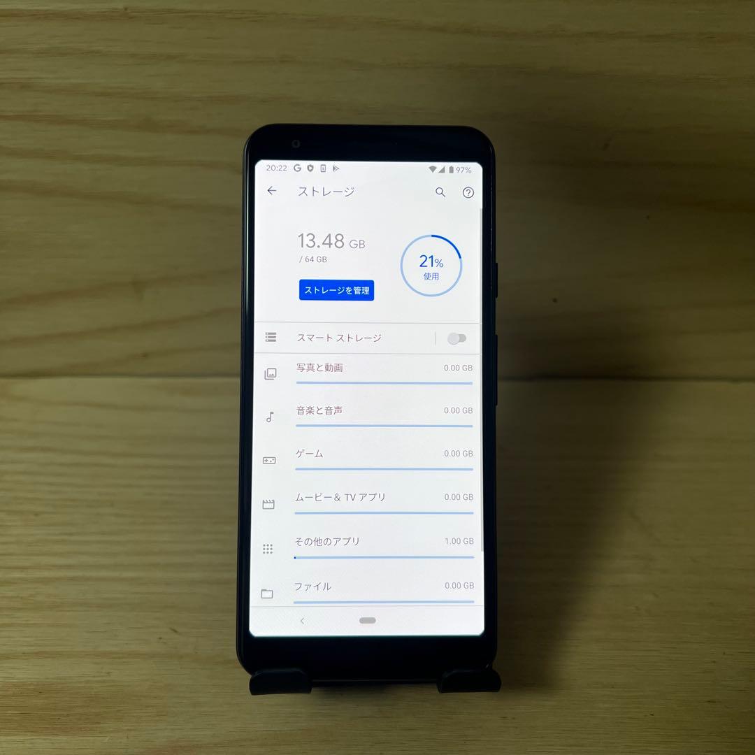 Google Pixel 3A本体　H58