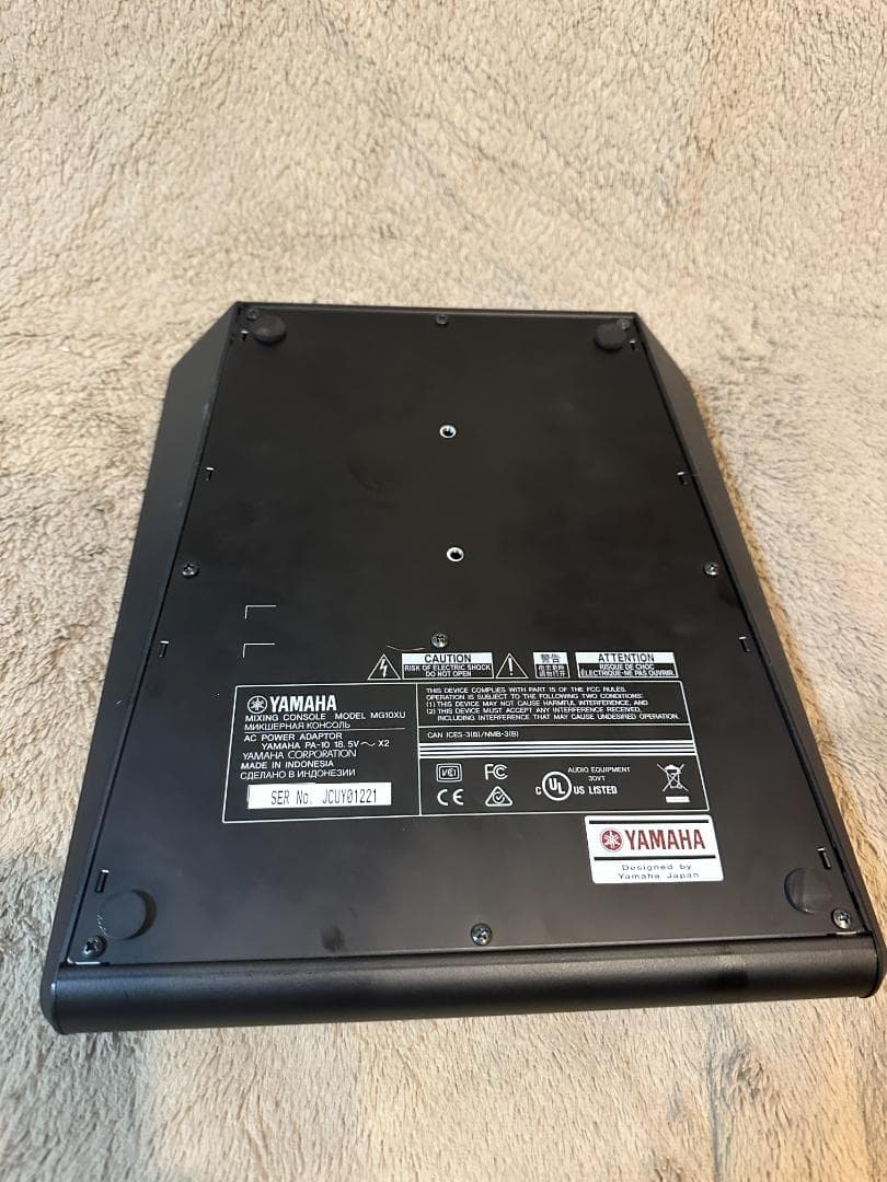 【美品】YAMAHA ミキシングコンソール MG10XU