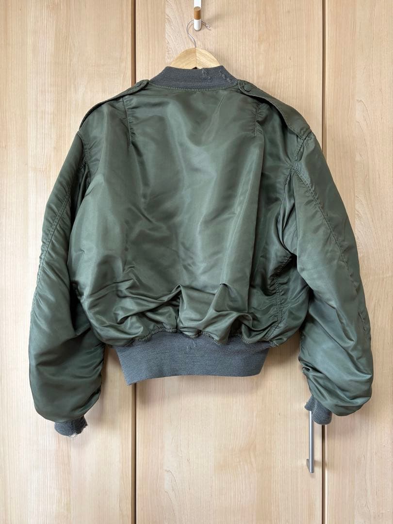 実物米軍USAFA L2-B 貴重なXLサイズ　美品 L2B　（MA-1）