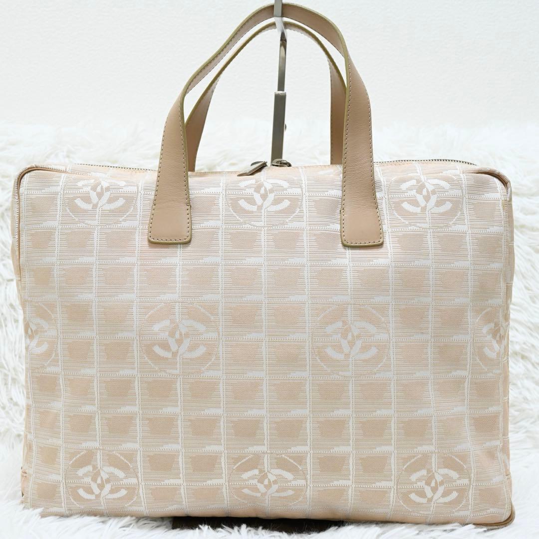 美品 シャネル ニュートラベルライン ブリーフケース
