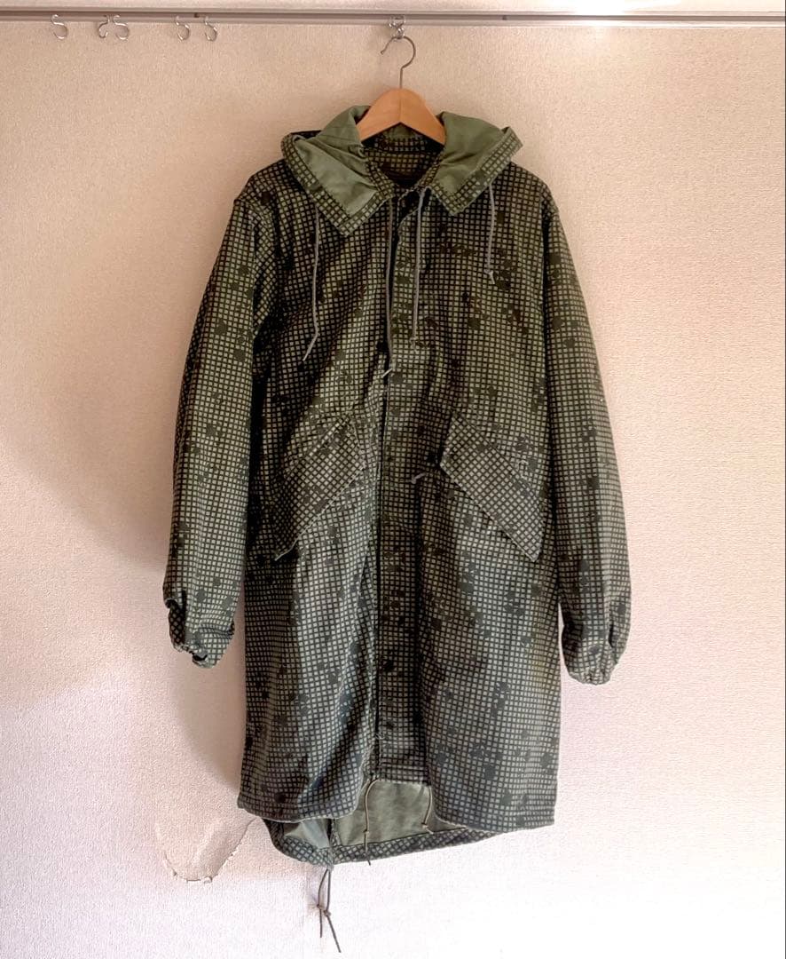 はやとわかやま　米軍実物　ナイトデザート　カモ　パーカー