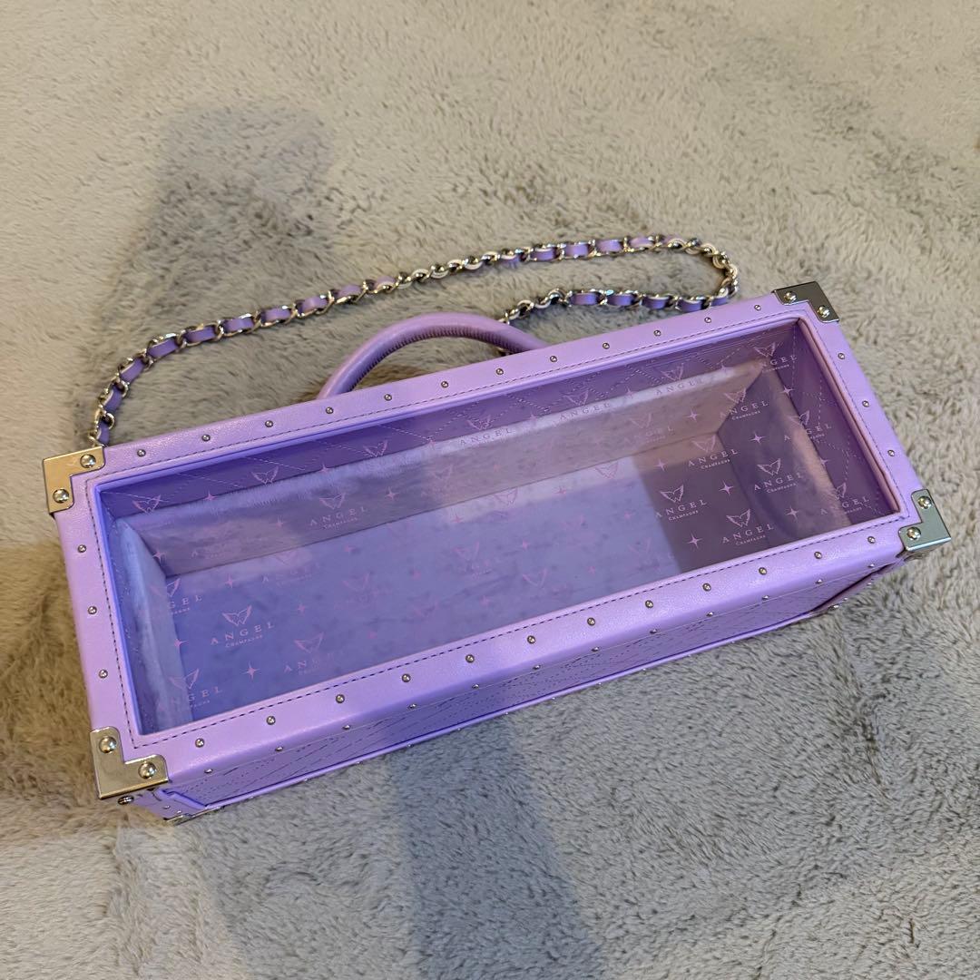 エンジェル シャンパン ドゥミセック 紫 ハロウィン 空き箱