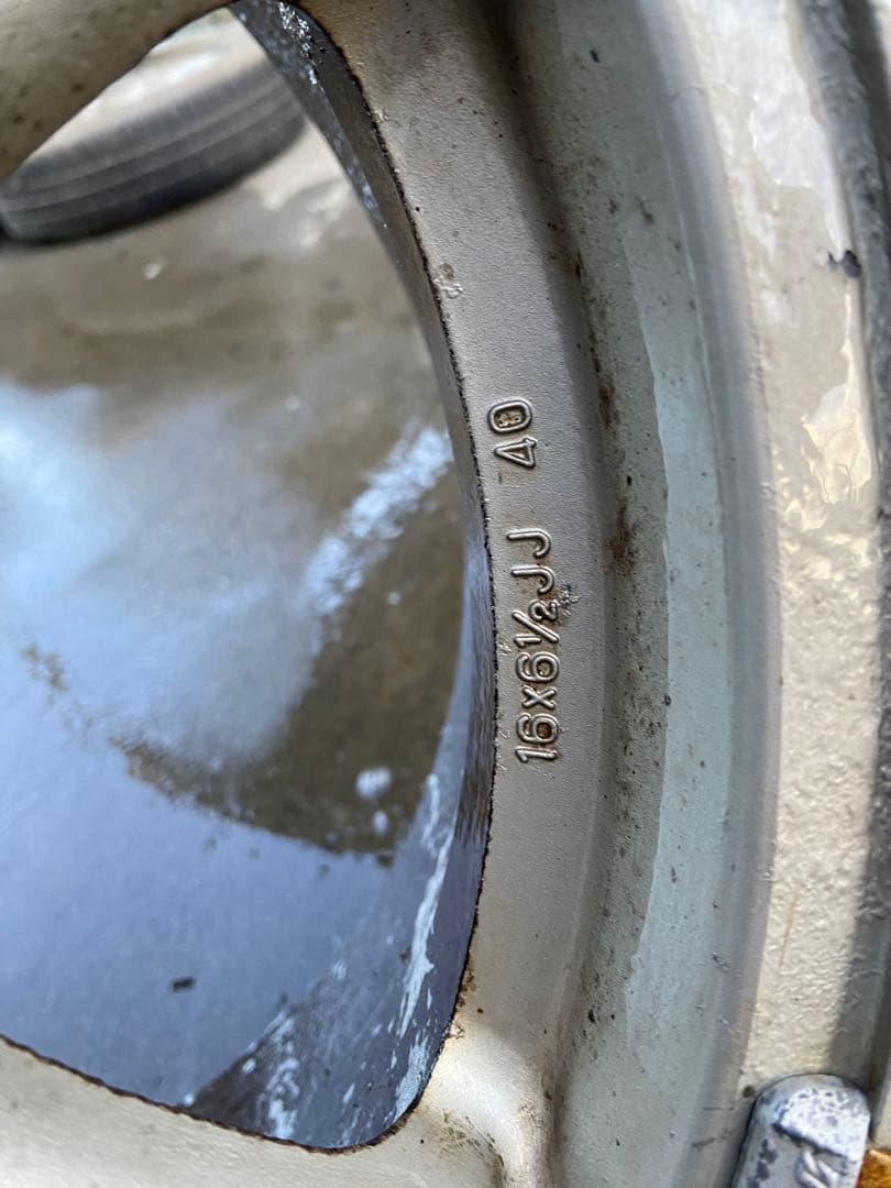 【テル]】 R32スカイラインタイプM 純正ホイール＆タイヤ 4本セット