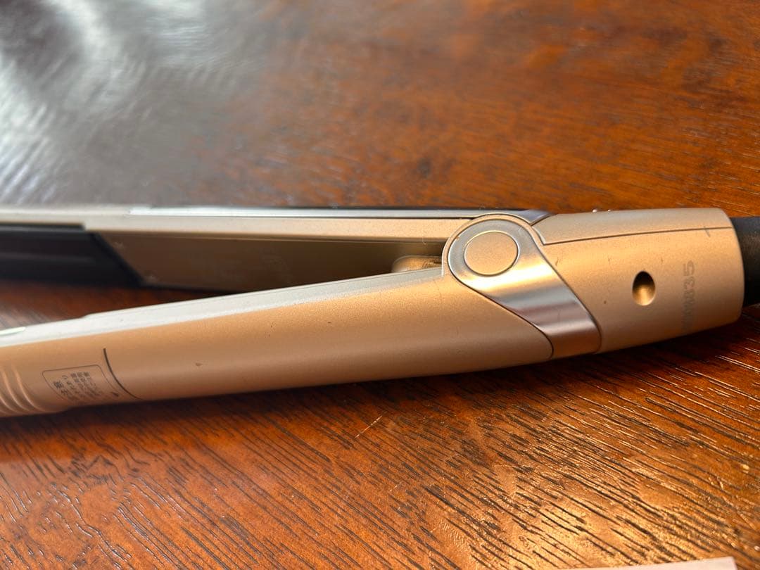 きじとら★YAMANスムースヘアアイロンフォトイオンプラスゴールド