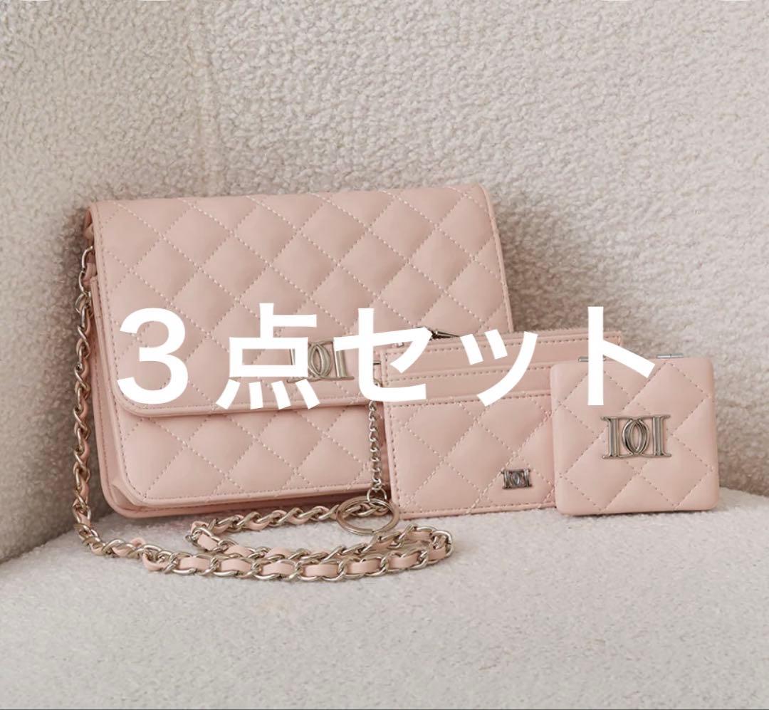 darich DDロゴキルティングトラベルセット ピンク ダーリッチ