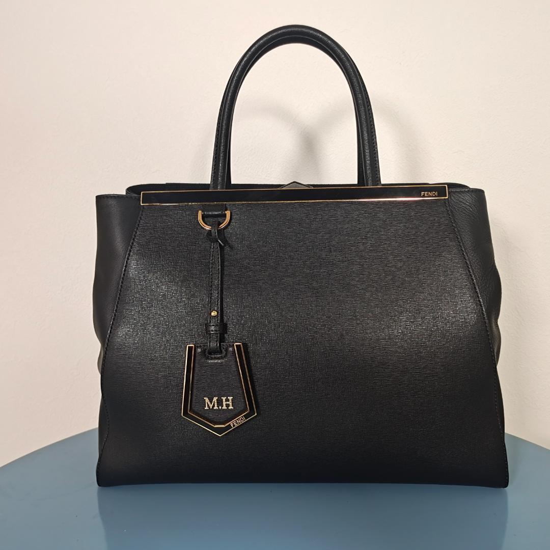 【美品】FENDIフェンディ　トゥージュール　ブラック　2way