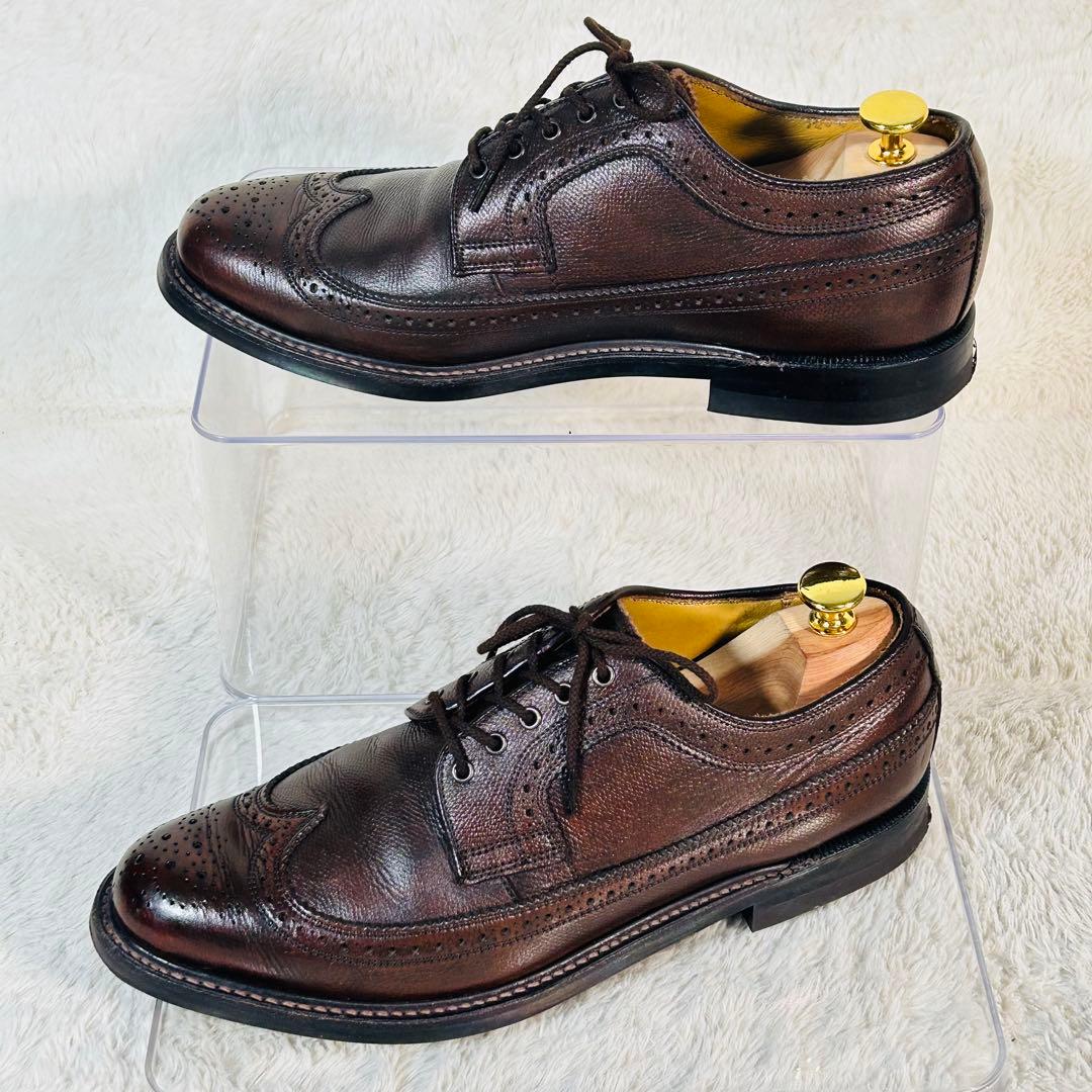 【極美品】REGAL インペリアルグレード 2235 ウィングチップ シボ革 茶