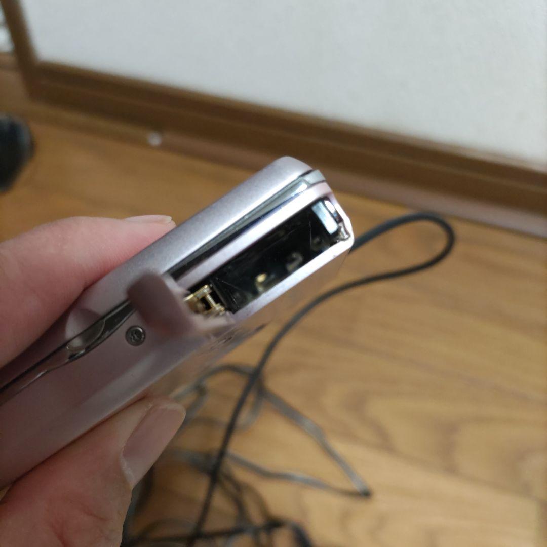 SHARP auvi MDプレイヤー　シルバーピンク