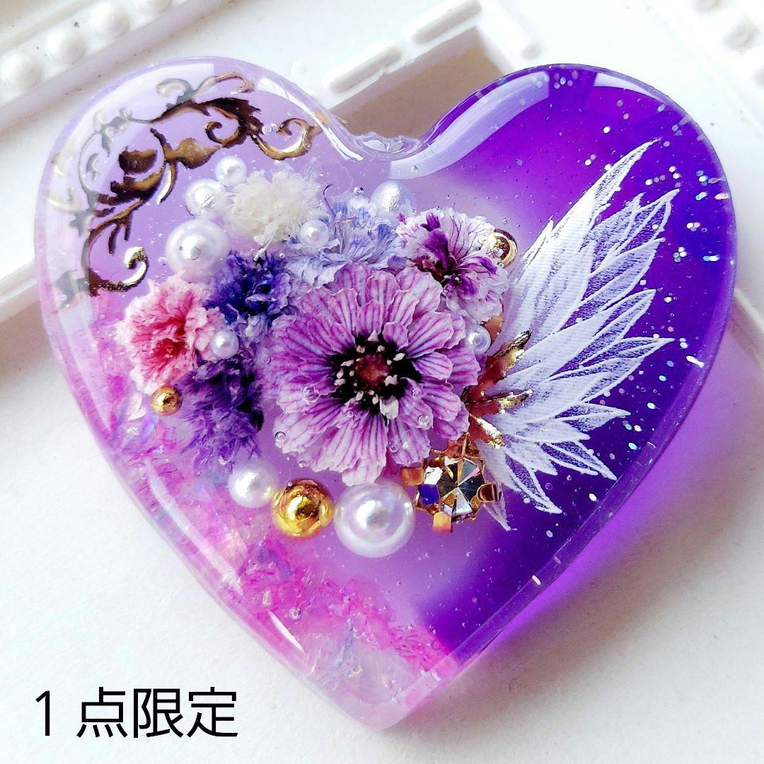 【1620】もちもち　レジン　アキレア　ヘアゴム　ポニーフック　ブロ―チ