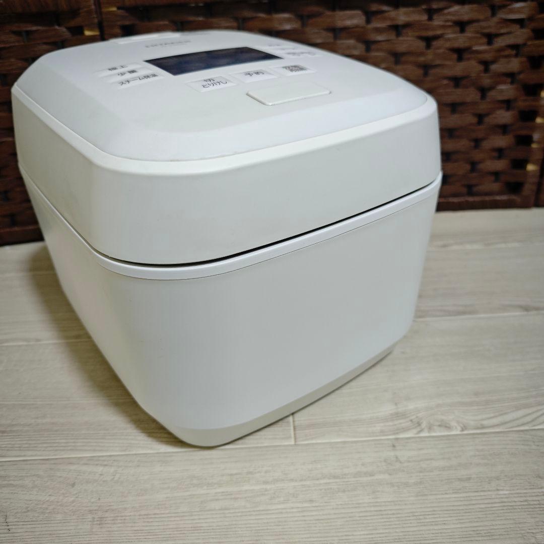 【美品】日立 スチームジャー炊飯器 ふっくら御膳 RZ-V100GM ホワイト