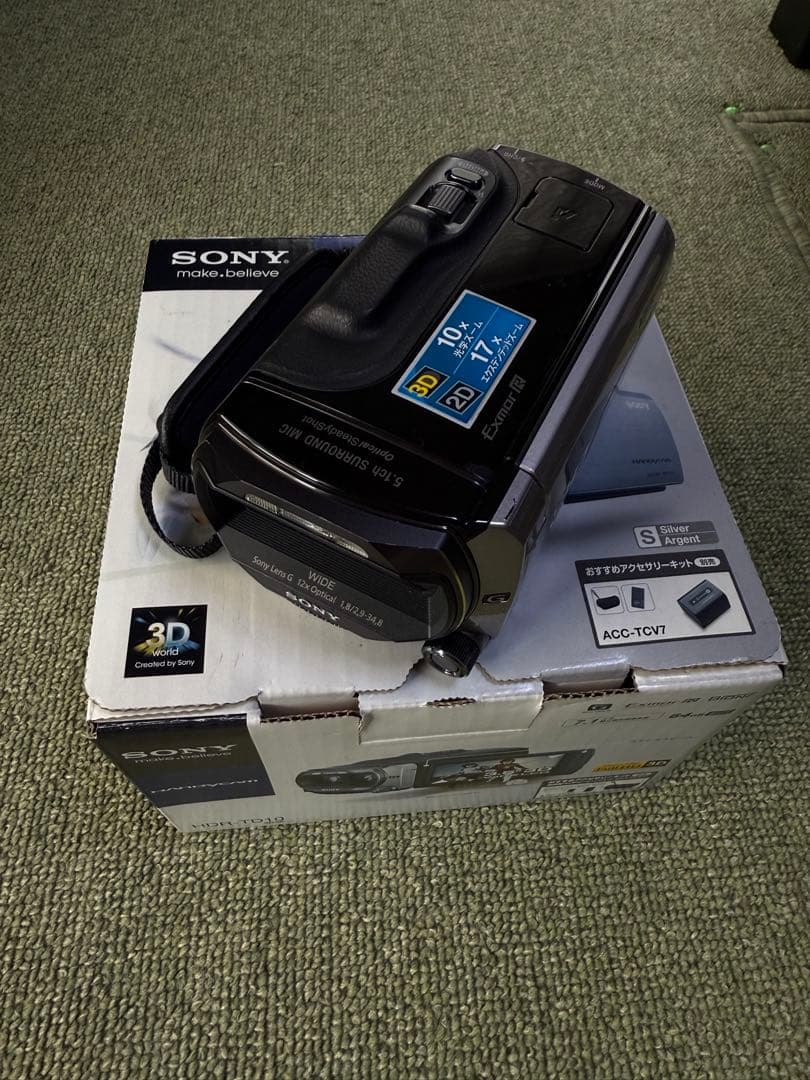 SONY ビデオカメラ HDR-TD10 本体