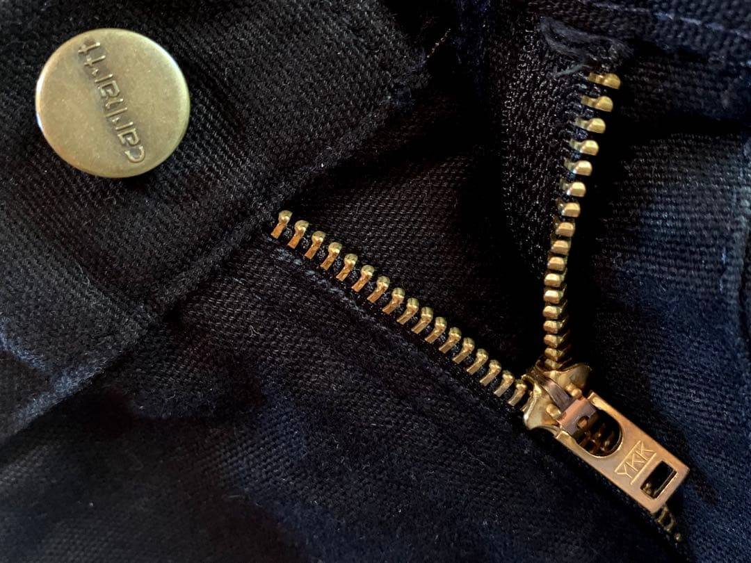 90s USA製 カーハート ショートパンツ ブラック ヴィンテージ 黒 美品