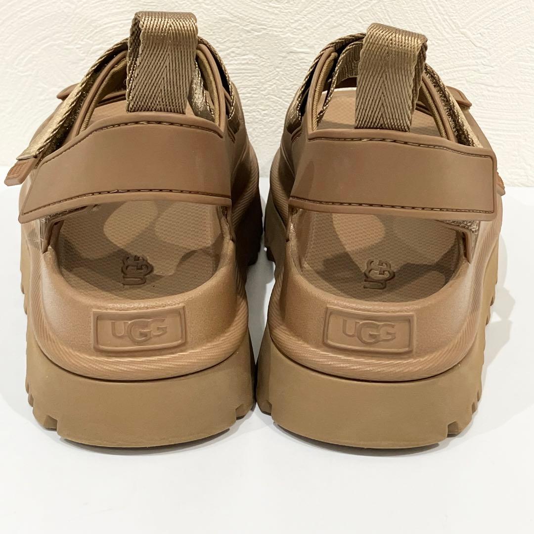 UGG アグ ゴールデンクロウ キャメル サンダル 22cm