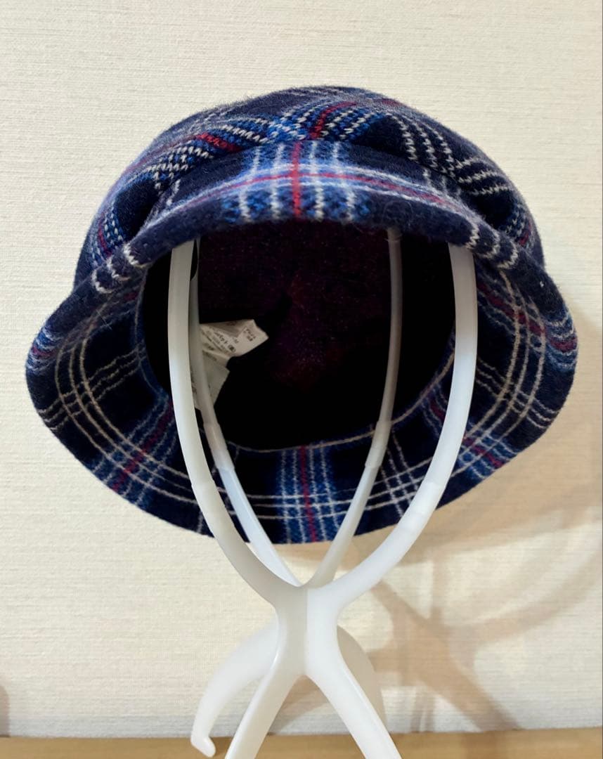 VivienneWestwood キャスケット タータンウール帽子