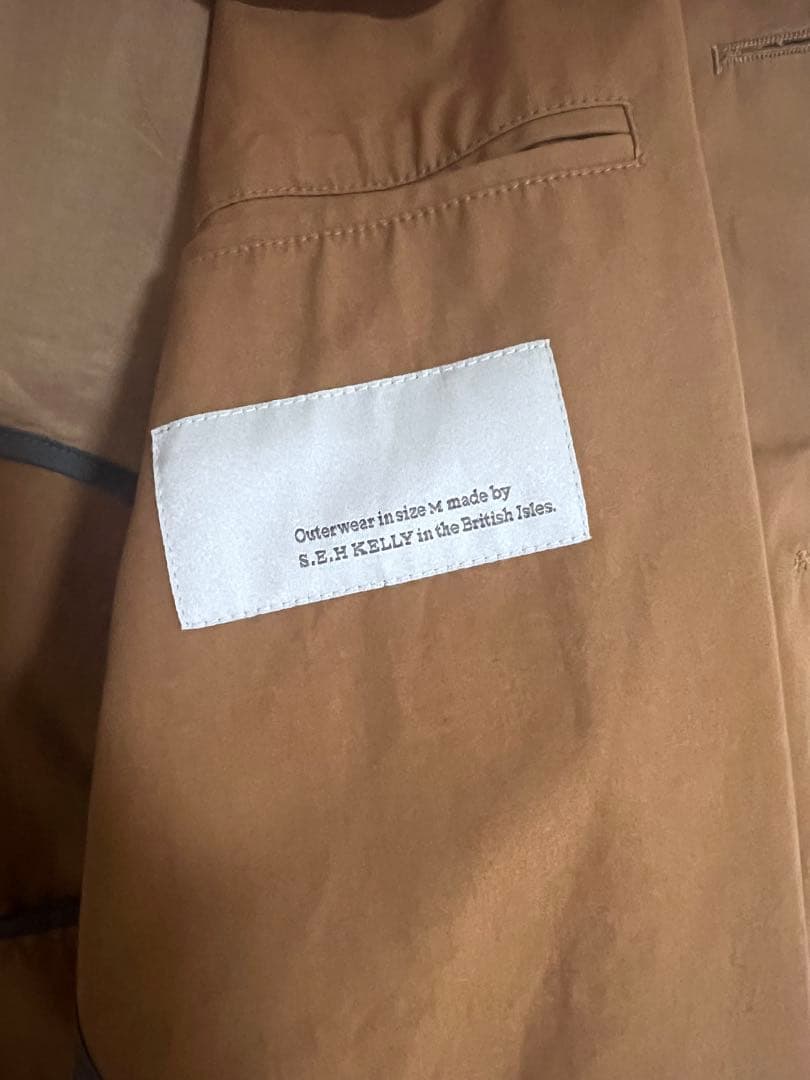 ジャケット・アウター S.E.H KELLY BRITISH VENTILE MAC COAT