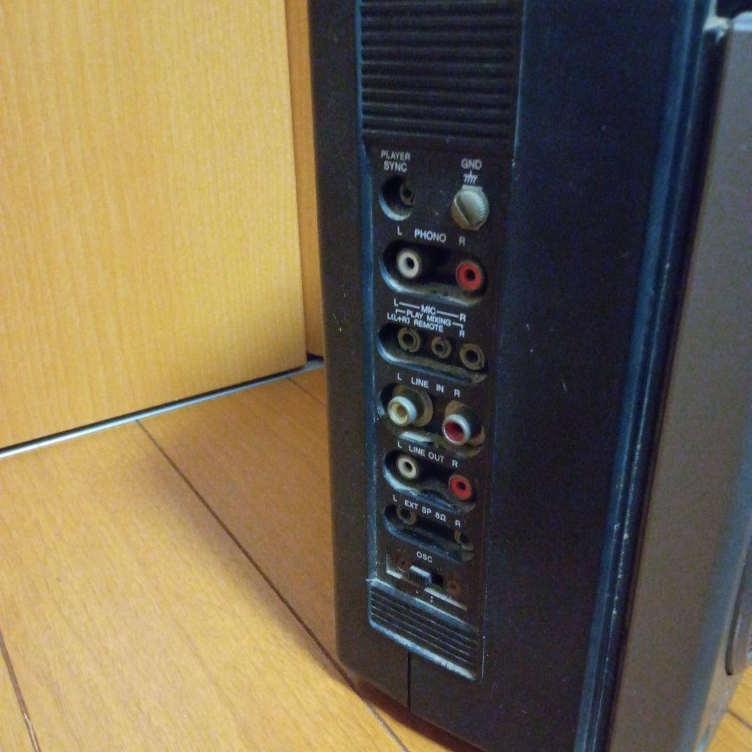 AIWA アイワ 大型ラジカセ CS-80 昭和レトロ ラジカセ通電確認品