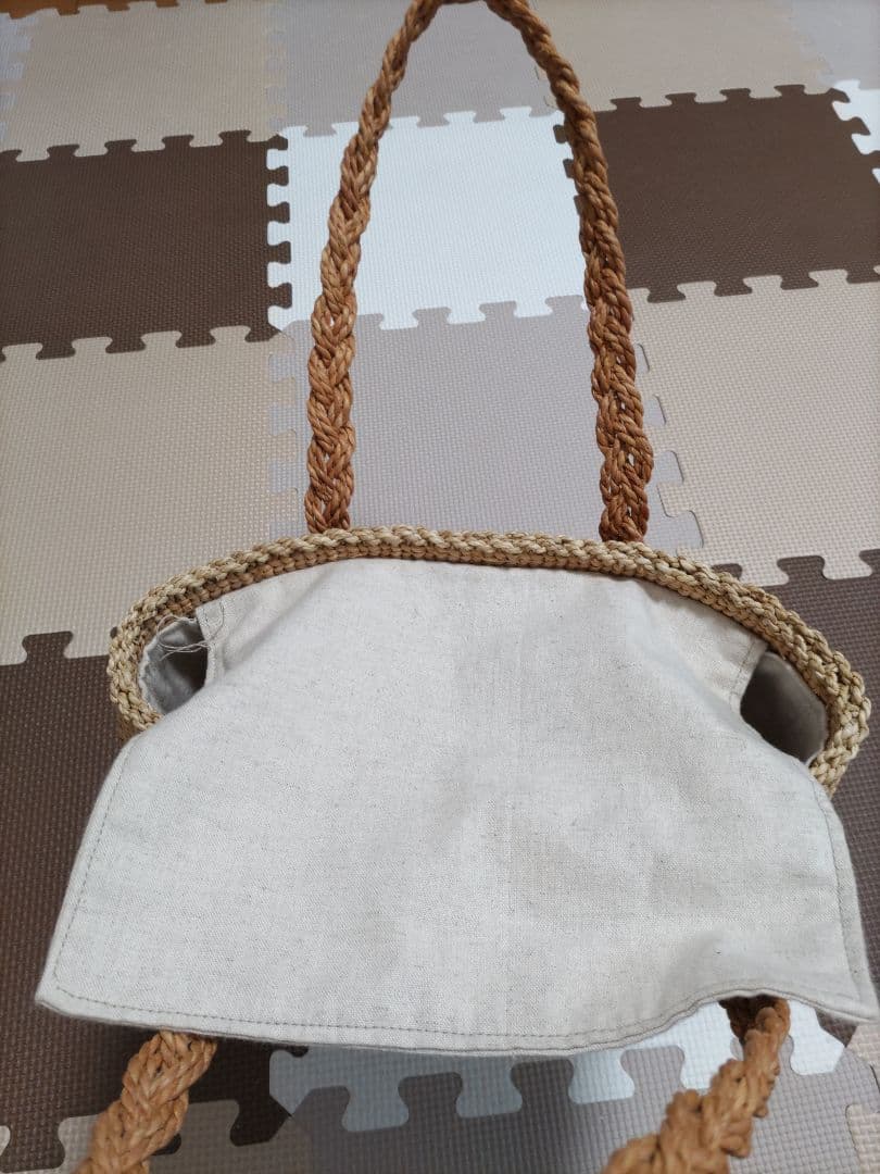 ヒロロの編みかごバッグ