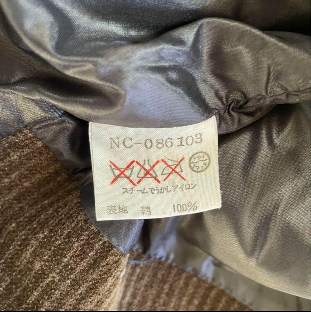 Nigel Cabourn ナイジェルケーボン ベスト ストライプ ブラウン