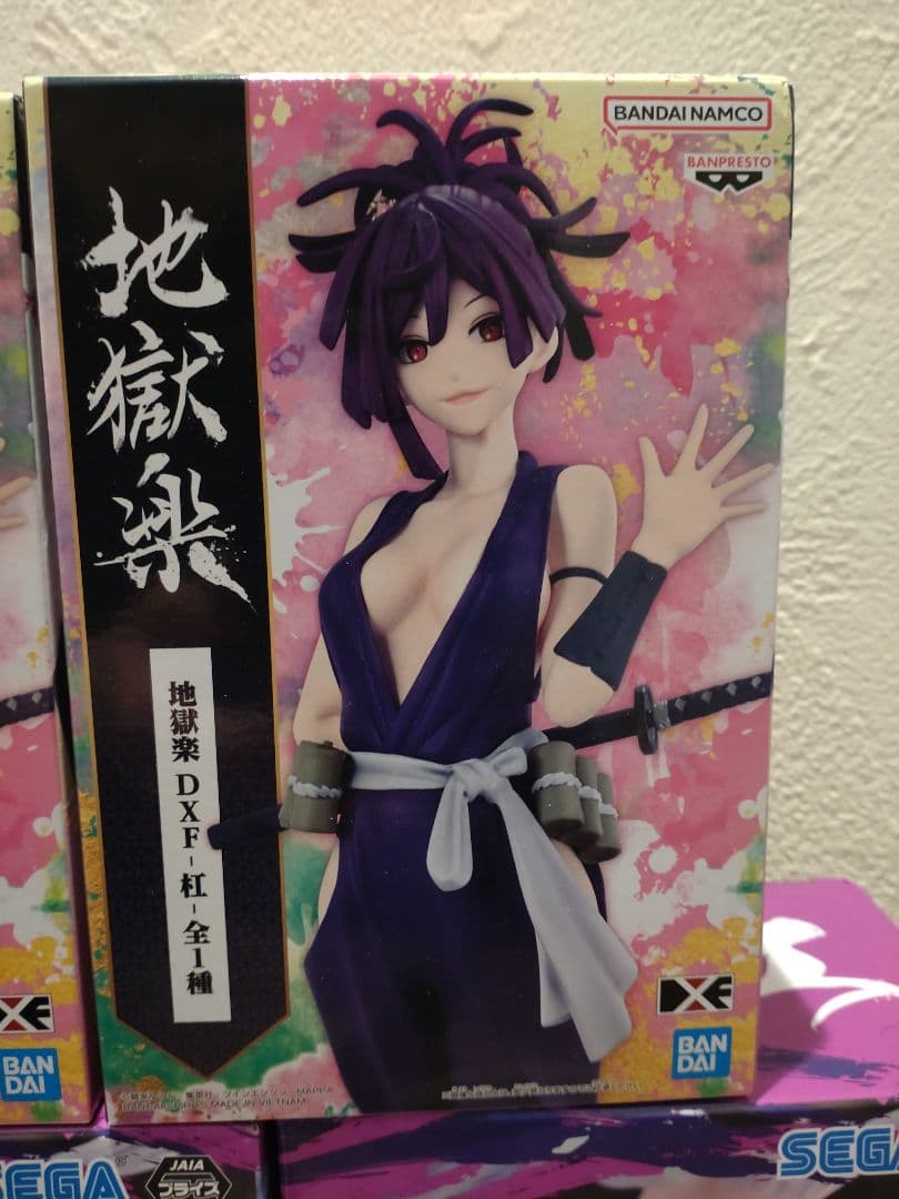 未開封フィギュア　地獄楽　画眉丸ぬーどる　杠luminasta　杠DXF