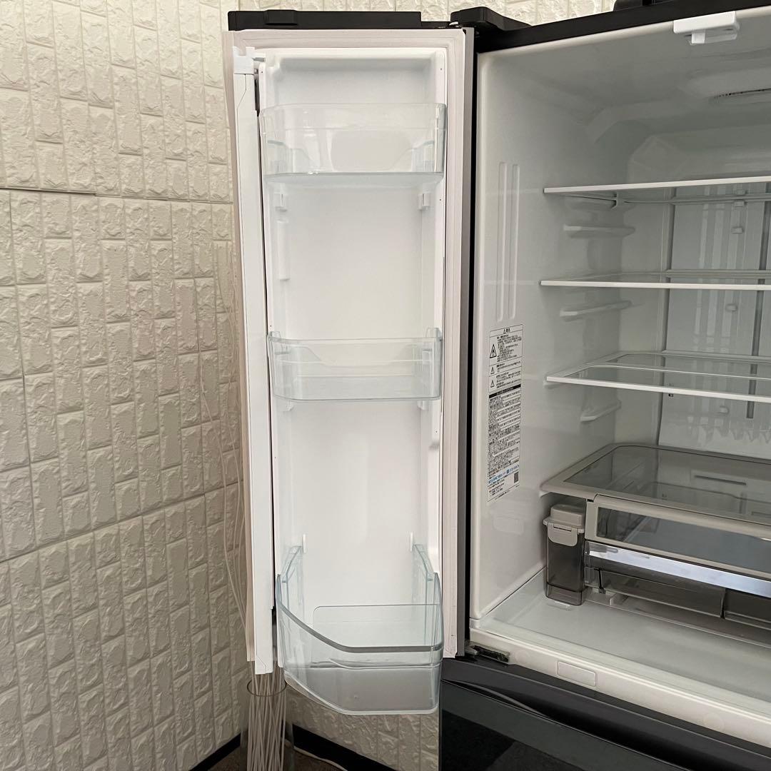 東京23区配送無料✨冷蔵庫　東芝　ミラー　GR-M510FWX 容量:509L