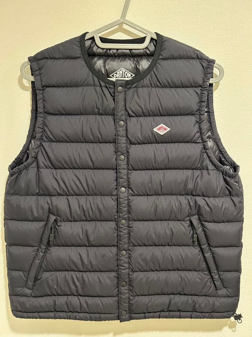 ダントン DANTON ブラック BLACK ダウンベスト 黒 サイズS