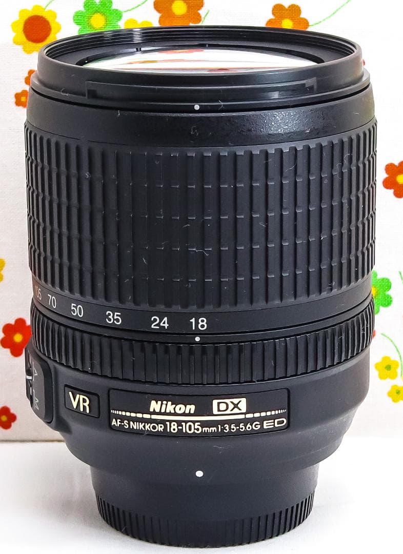 美品☆Nikon AF-S 18-105mm☆１本で広角〜中望遠まで対応♪