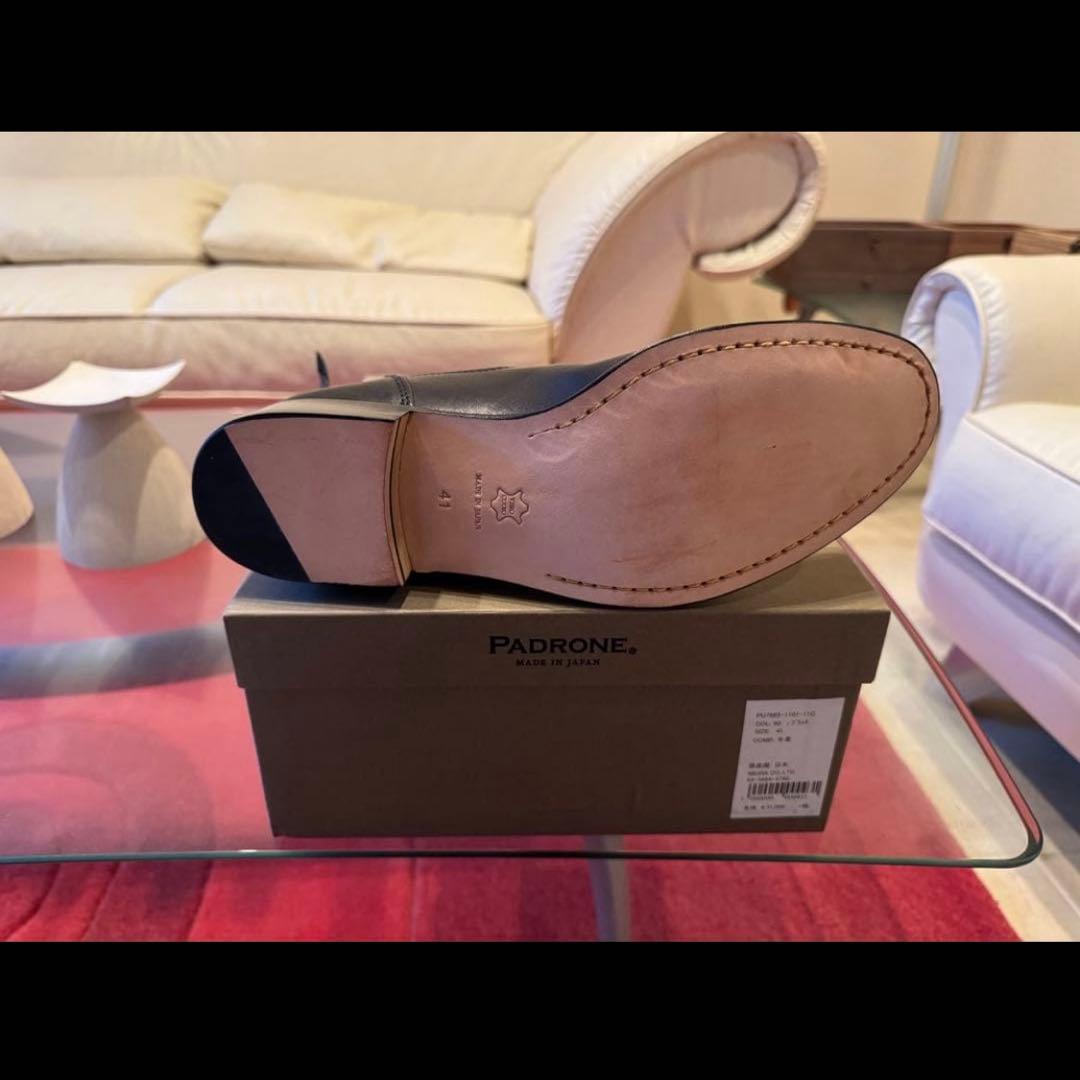 PADRONE ブラックブーツ 新品未使用