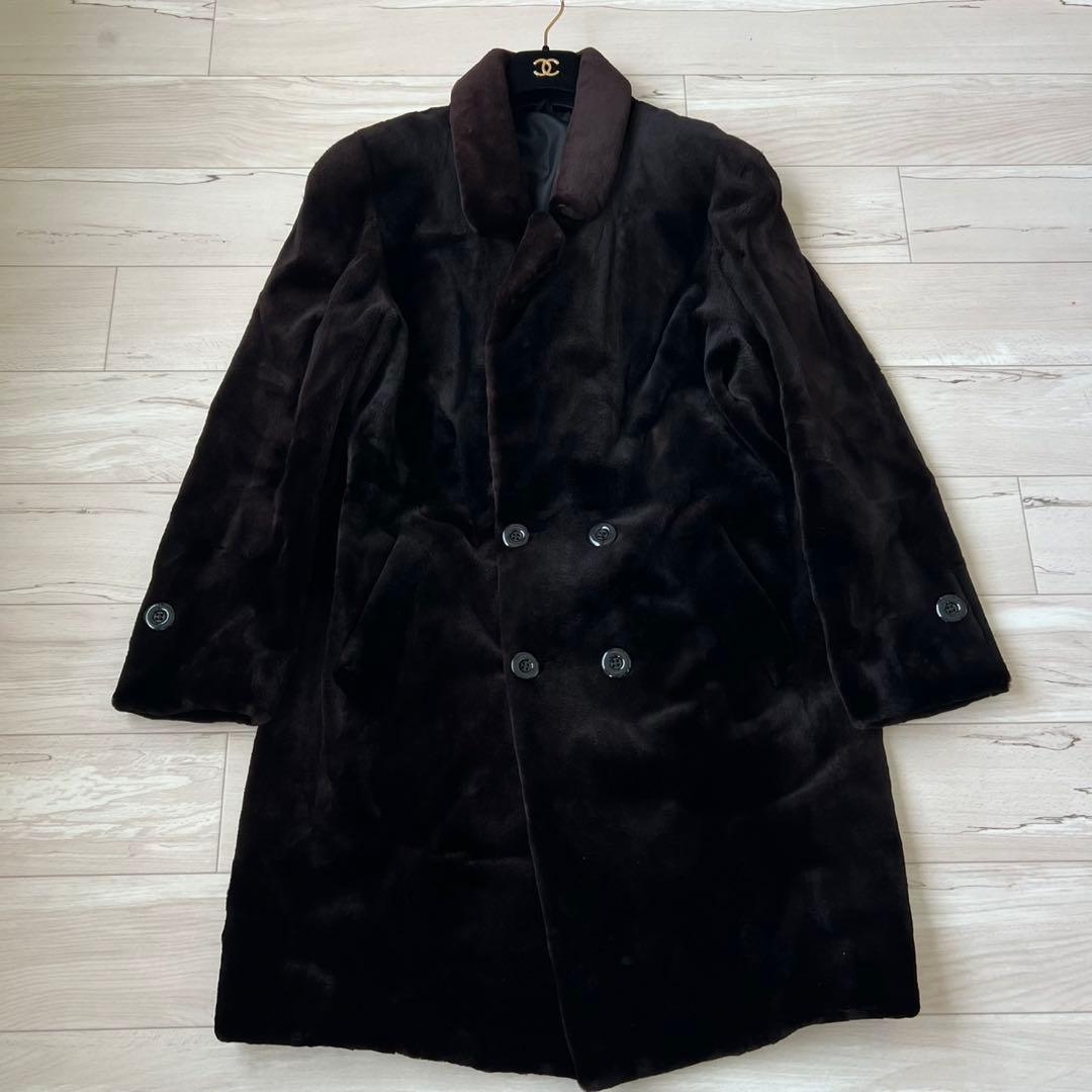 SAGA MINK サガミンク　シェアードミンクファーコート　毛皮　ロング