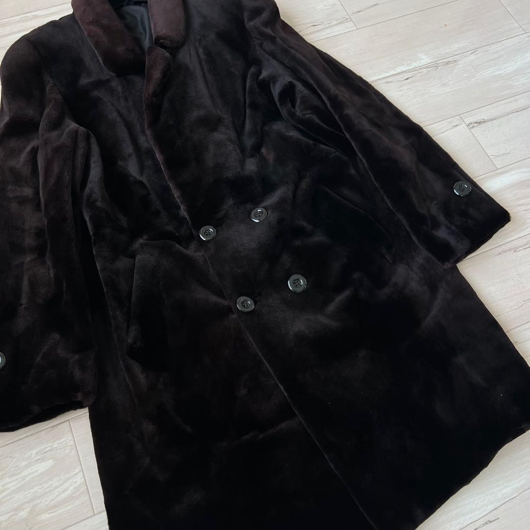 SAGA MINK サガミンク　シェアードミンクファーコート　毛皮　ロング
