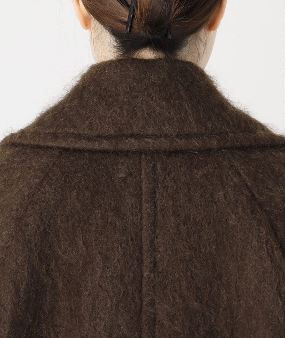 JOURNALSTANDARD L'ESSAGEモヘヤMIXシャギーダブルコート