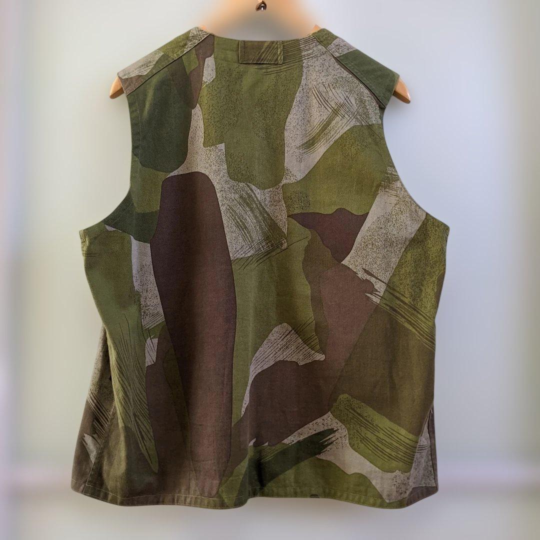 最終価格】ナイジェルケーボン《リバーシブルベスト》UK&US CAMO