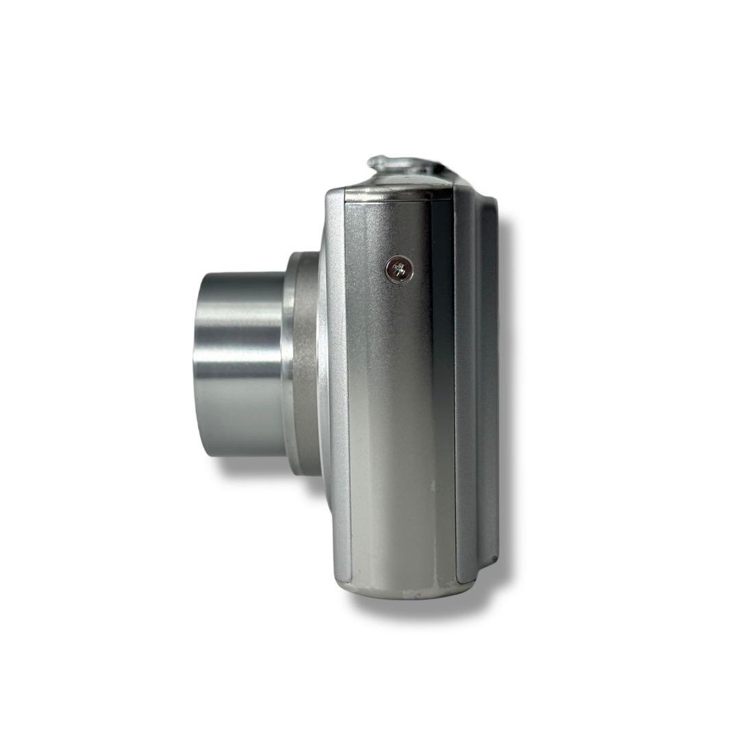 動作◎パナソニック LUMIX DMC-FX4 箱付き シルバー コンデジ