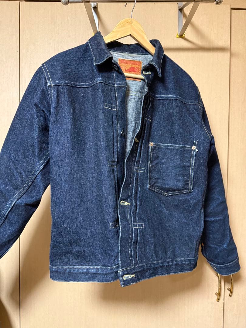 サムライジーンズ　S555VX25oz デニムジャケット　大戦モデル　44