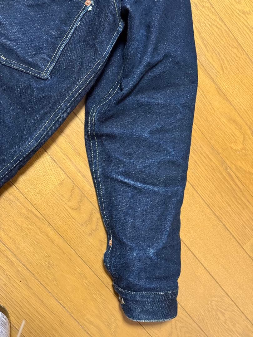 サムライジーンズ　S555VX25oz デニムジャケット　大戦モデル　44