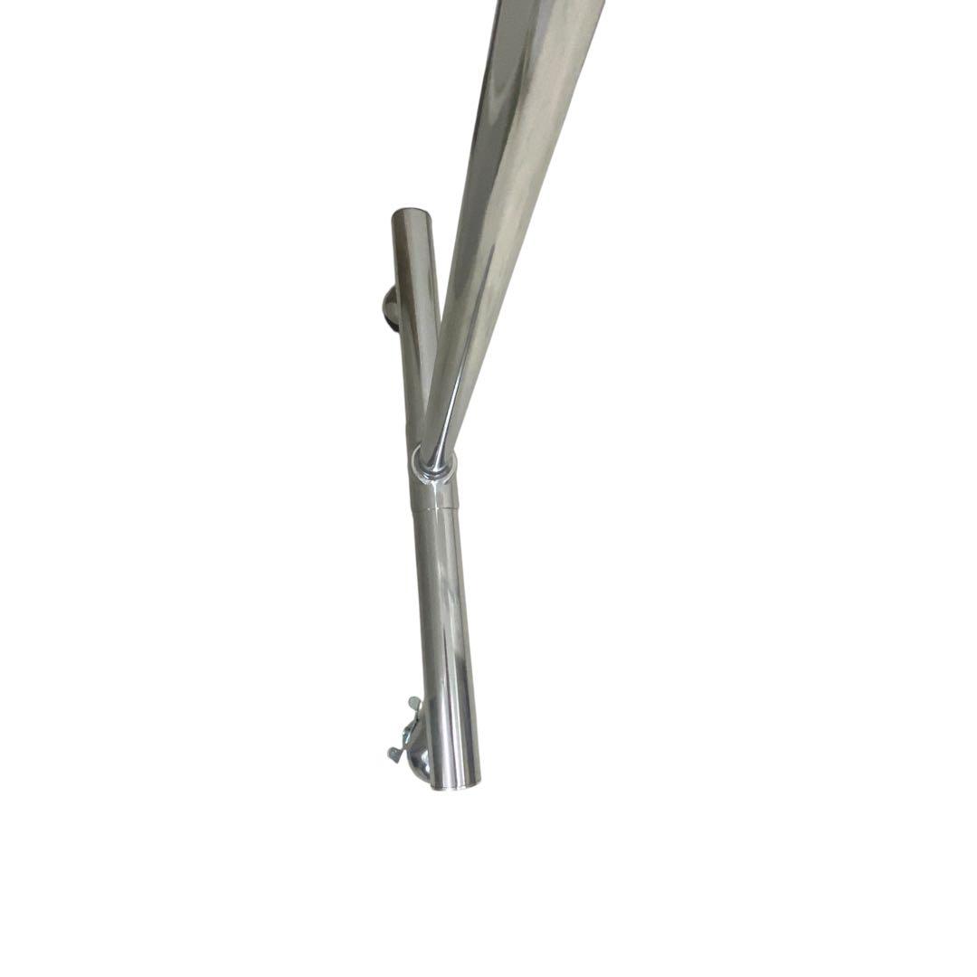 E96 頑丈ハンガーシングル 幅130タイプ ハンガーラック ハンガーポール