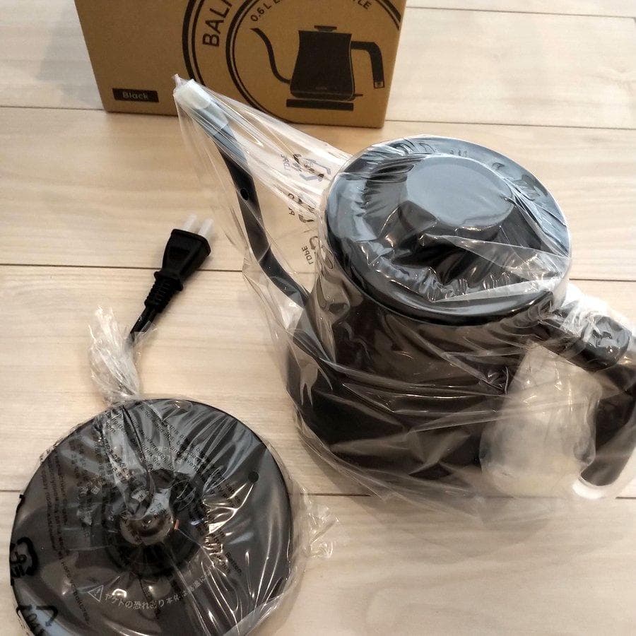 未使用品 BALMUDA The Pot バルミューダ ザ・ポット ブラック